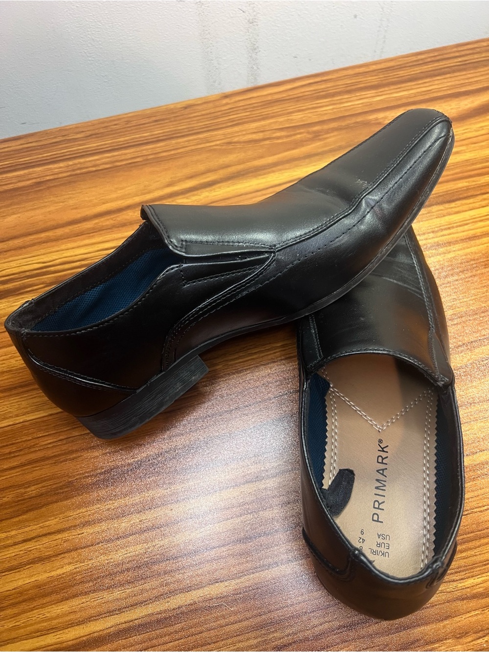 Primark Black Men's Slip-On Dress Loafers